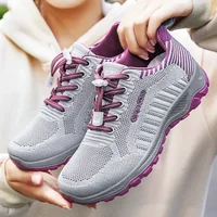 Women's New Spring Running Training Shoes with Lace Upcasual and Comfortablewalking Shoes Tennis Shoes 1