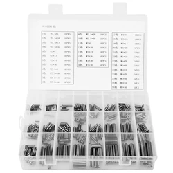 Premium Stainless Steel Spring Tension Pin Set with Storage Box (280pcs)