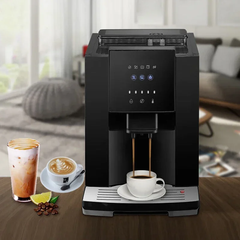 220V 19bar Automatic Coffee Machine with Built-in Grinder Self-cleaning System Italian Espresso Coffee Maker