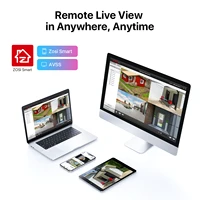 Система камер безопасности ZOSI 3K Lite AI Обнаружение транспортного средства 8CH HD TVI Видеорегистратор 2MP 1080P Камера видеонаблюдения — изображение 5