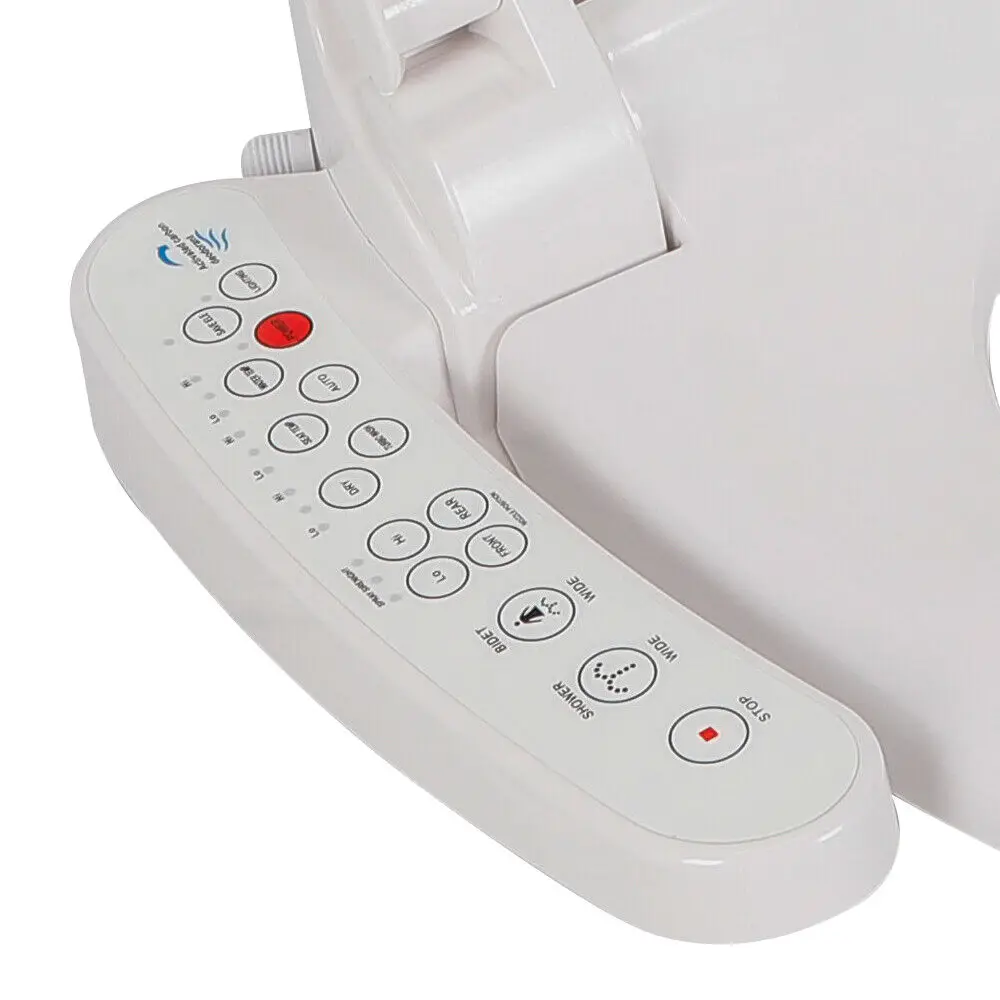 Toilet Seat Accessories Toilet Seat Cover 220V Electric Smart Toilet Seat Heated Automatic Self-cleaning Nozzles Energy-saving Slow-closing