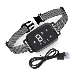Smart Automatic Anti - Barking Dog Collar with HD Display - Waterproof & Rechargeable (PT221)