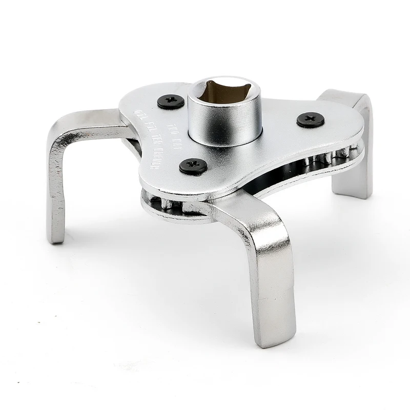 Chrome Vanadium Steel Flat three Claw Machine Oil Filter Wrench Tool Car Auto Repairing Tools Grid Removal |