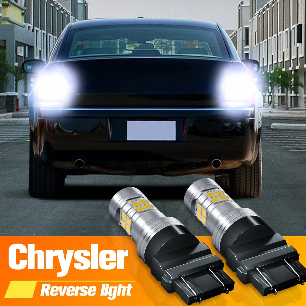 

2pcs LED Backup Light Blub Reverse Lamp T25 3157 3156 Canbus No Error For Chrysler 300C 300M Sebring PT Cruiser 2000-2010