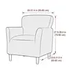 Floral Stretch Chair Cover Sofa Single Armchair Slipcover Highbackrest Protect Living Room Furniture Protector Home Decoration 6