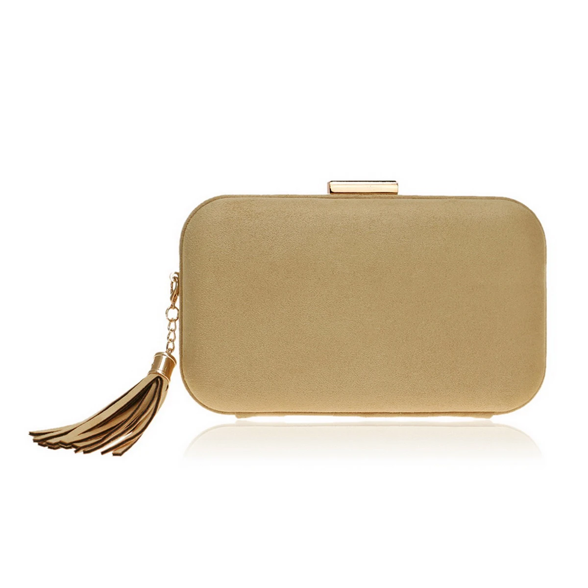 Purple Velvet Evening Handbags with Shoulder Chain for Women