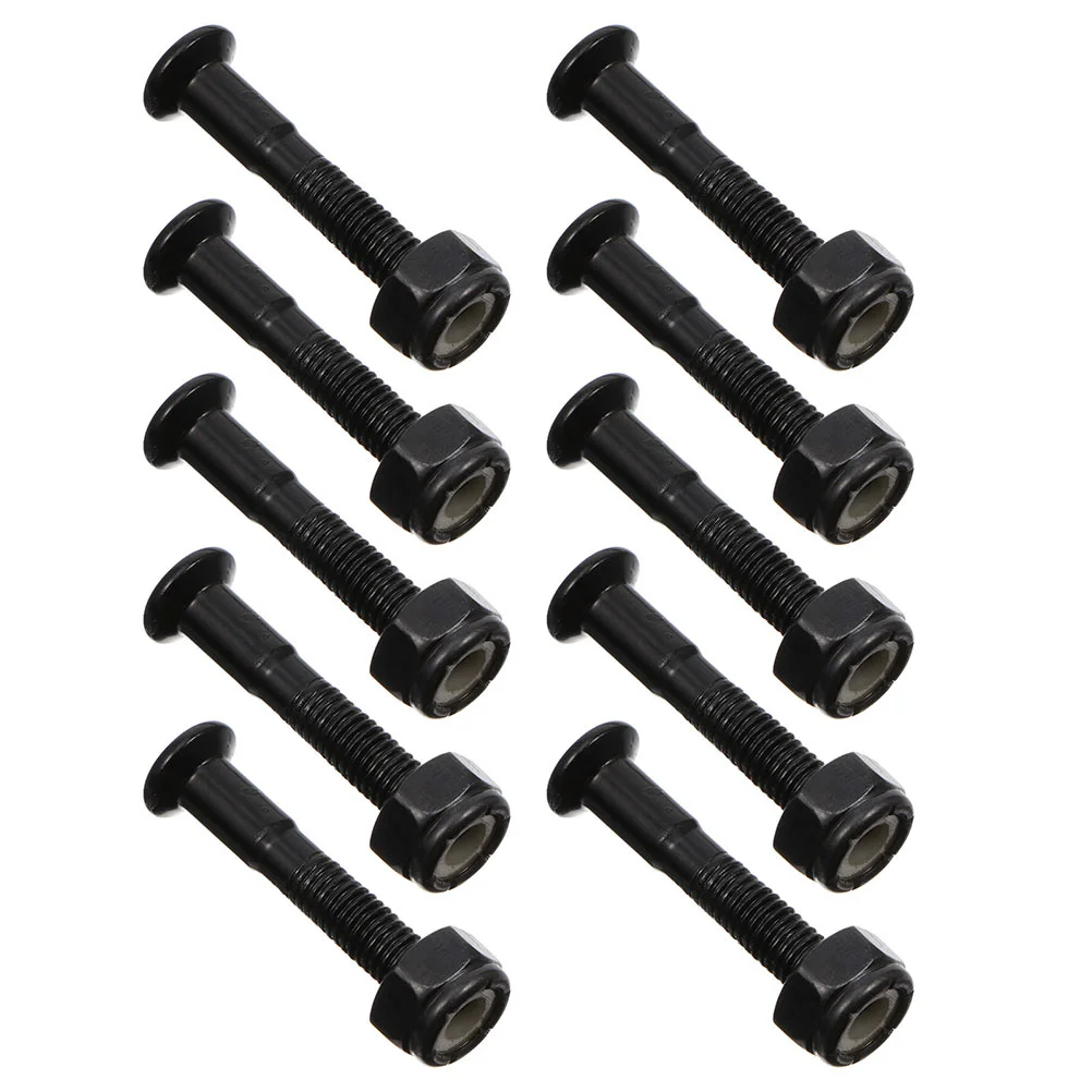 

40 Sets Skateboard Bridge Studs Mounting Screws Bolts Accessories Longboard Iron Hardware