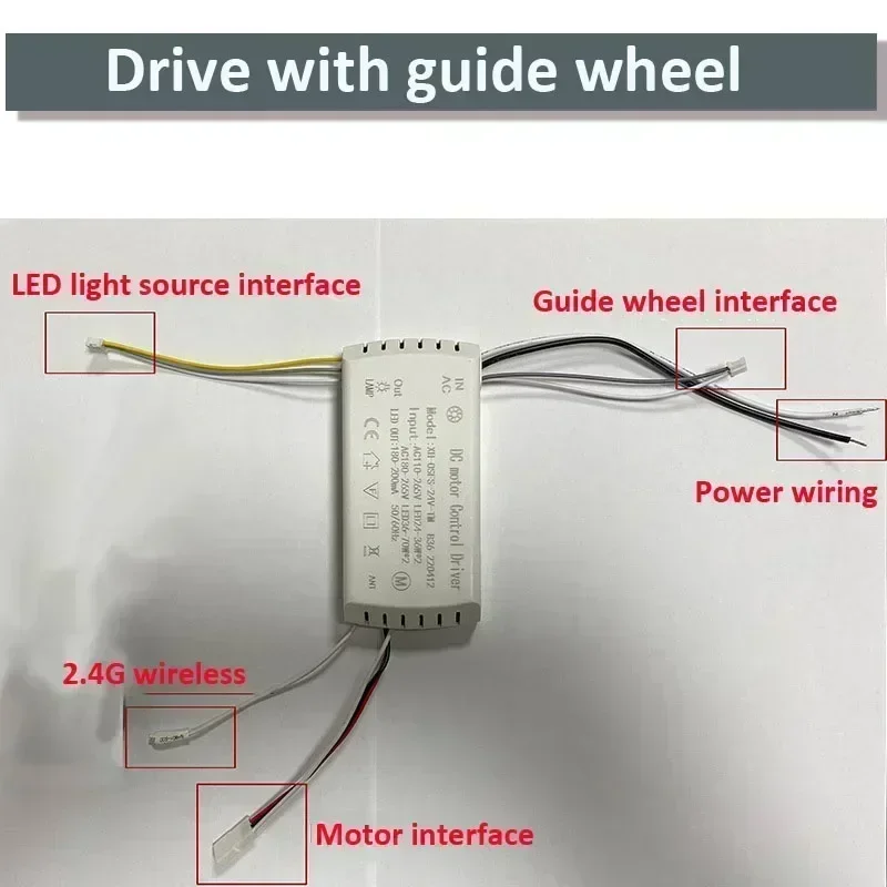 천장 팬 조명 원격 제어 키트, 조도 조절 컨트롤러, 드라이버 팬 조명 액세서리, 220V