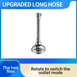 Shower Faucet Aerator Water Saving Rotatable 12Mpa Filter Nozzle Splash-Proof Tap Bubbler Head Replacement Sprayer Adapter