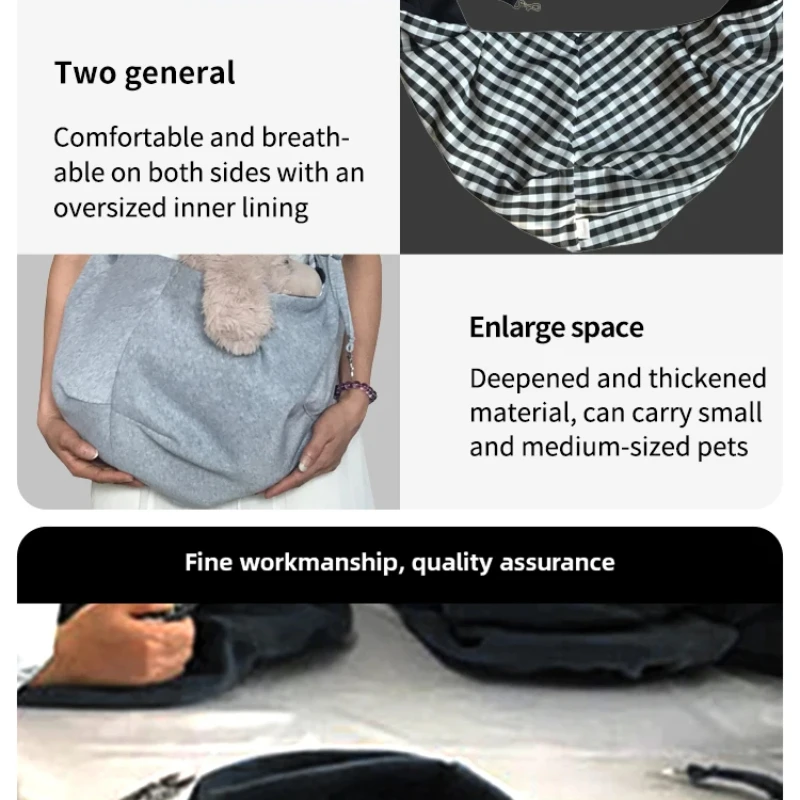 Pet Shoulder Bag Outdoor Portable for Travel Messenger Bag Pet Harness Safety Belt Cat Backpack Handbag Carrying Supplie