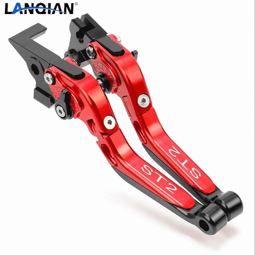 

Motorcycle ST2 Adjustable Extendable Foldable Brake Clutch Levers CNC Accessories For DUCATI ST 2 1998 1999 2000 2001 2002 2003