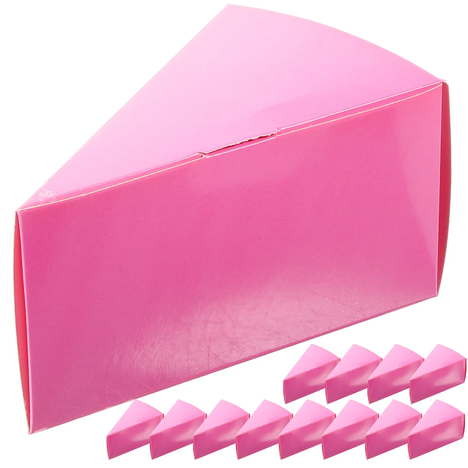 

Triangle Cake Boxes Gift Box Creative Candy Box Practical Sugar Gift Container Lovely Presents Cases For Home Party
