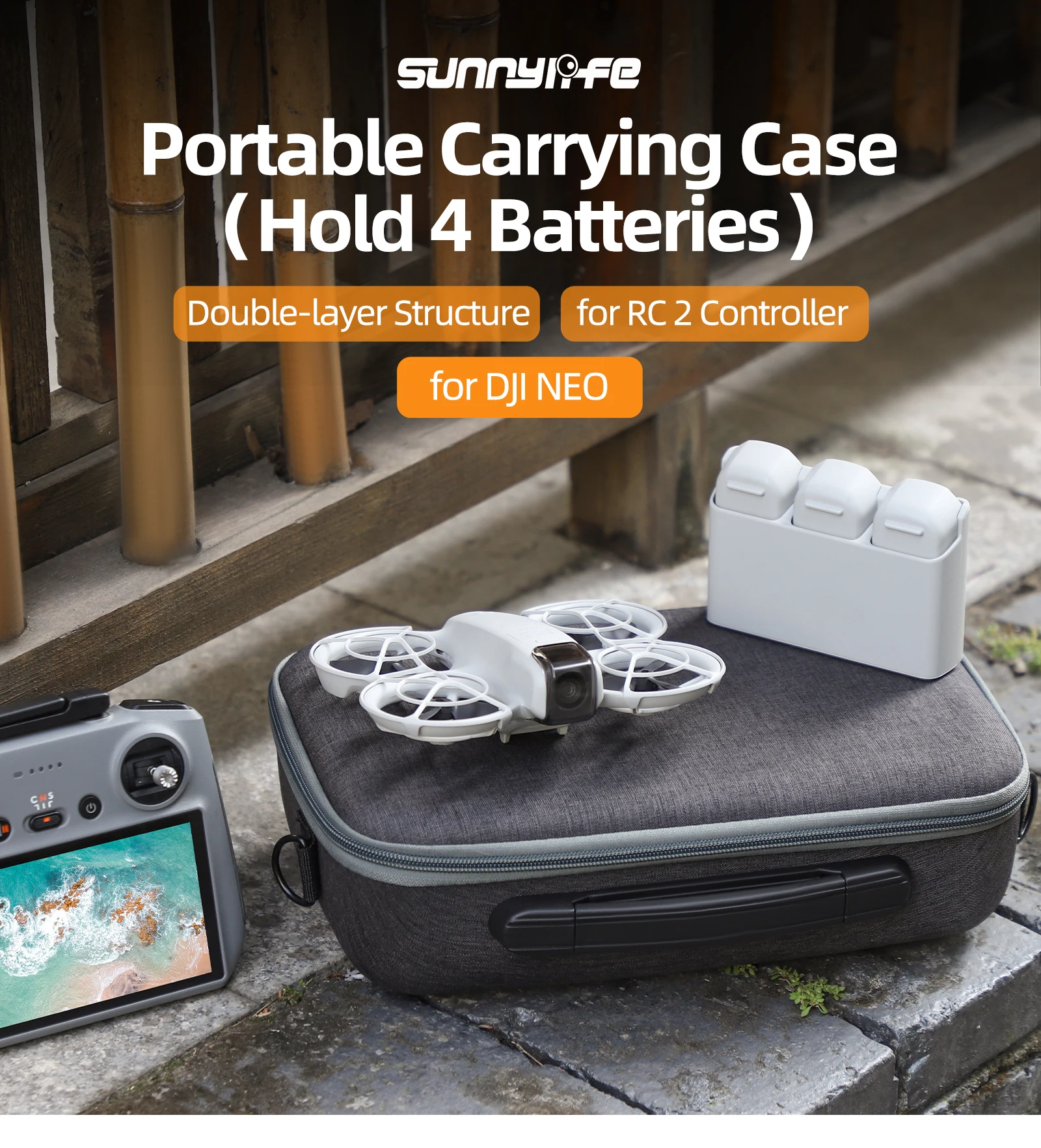 For DJI NEO Pouch For RC 2 Remote Control For DJI NEO Handheld Flight Camera Kit Pack For DJI NEO Protective Case