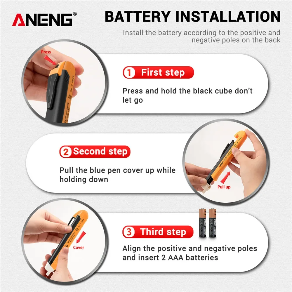 ANENG 1AC-D ׽ͱ    ׽   ǥñ    ̺ 輱׽ͱ ŽAC110V 220V LED 