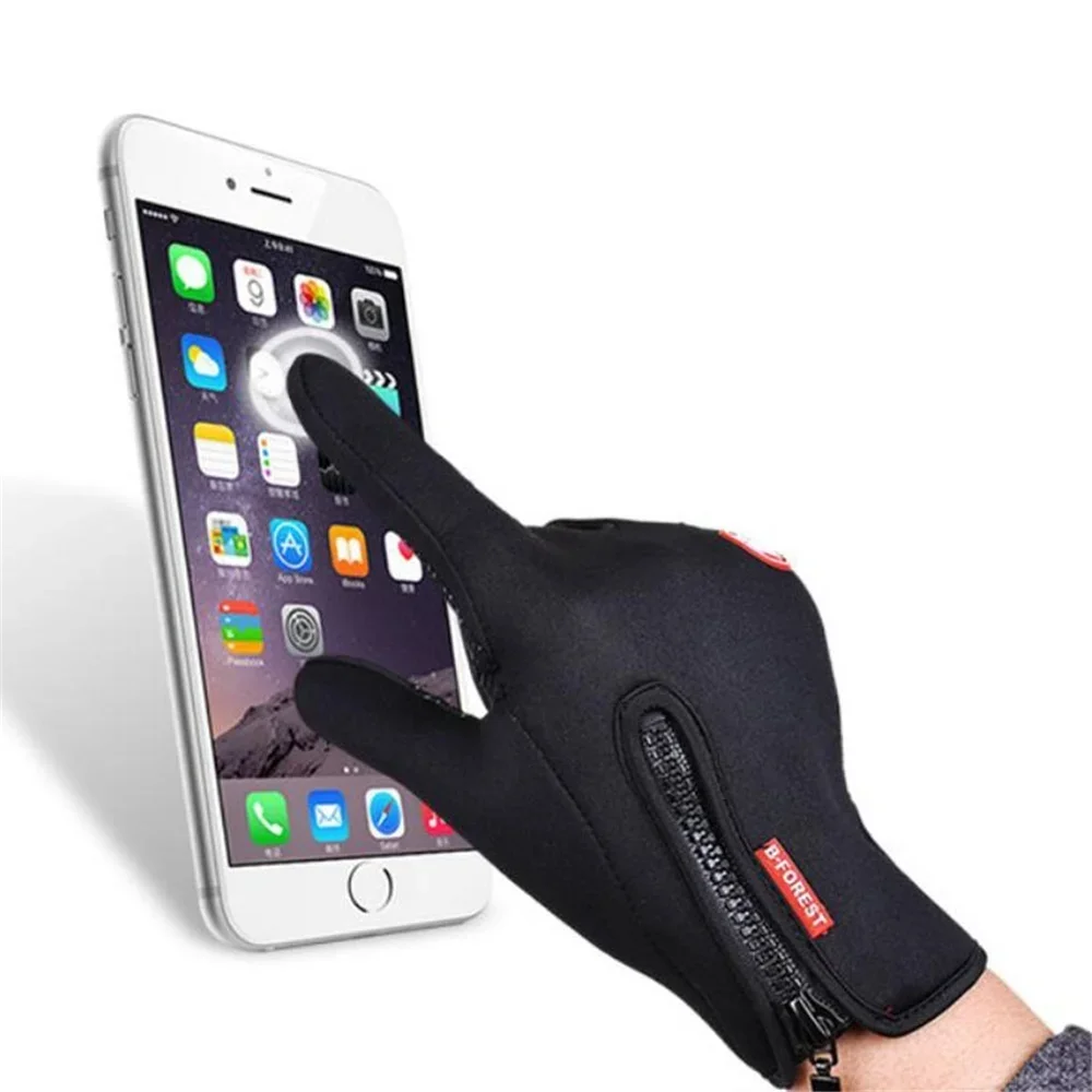 Winter Gloves for Men Women Touchscreen Warm Outdoor Cycling Driving Motorcycle Cold Resistance Gloves Windproof Non-Slip Gloves 4