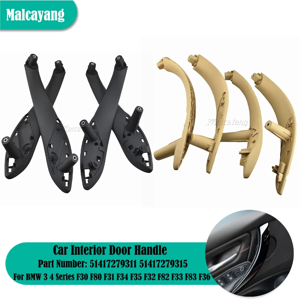 Con Rivestimento Di Copertura Maniglia Interna Per Porta Interna Pannello Interno Per Bmw Serie 3 F30 F80 F31 F34 Serie 4 F32 F82 F33 F83 F36 51417279