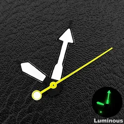 Green C3 Luminous 12.5mm Watch Hands - Premium Watch Accessories and Parts (134 black)