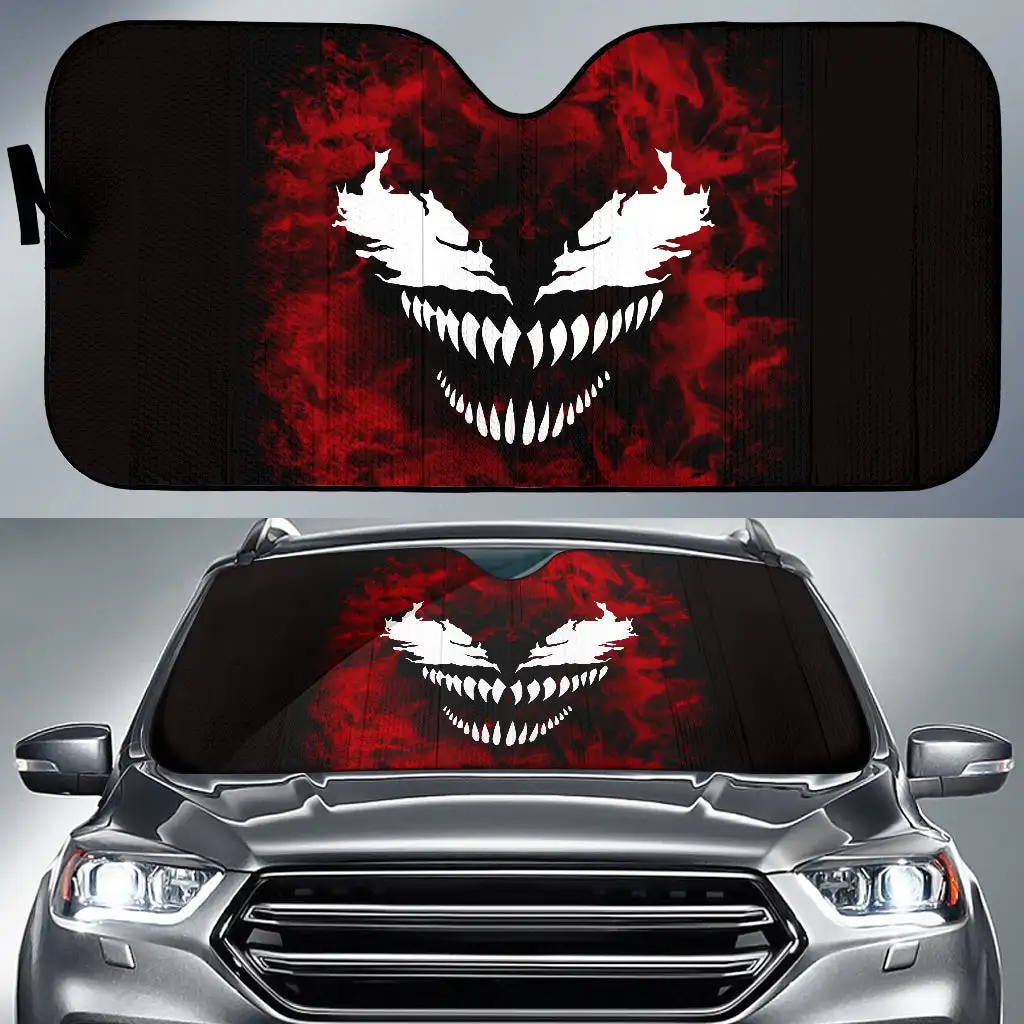 

INSTANTARTS Movie Characters Print Sunshades Reflector Anti UV Protector Car Sun Shade Auto Sunshade Universal Parasol Coche