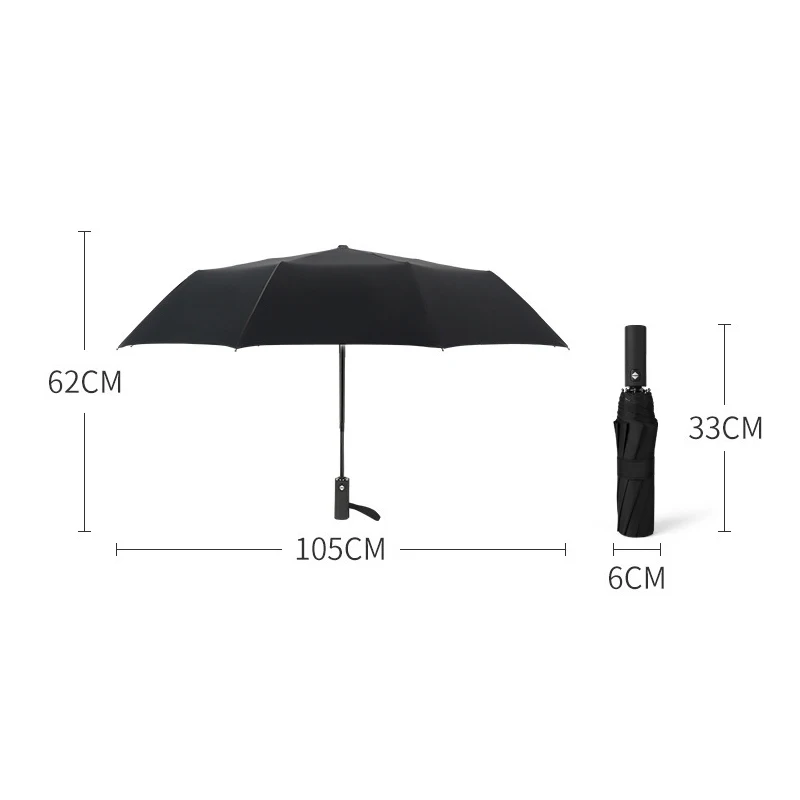 Windproof Double Layer Luxury Automatic Umbrella - Large, Durable, and Stylish