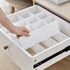 DIY Adjustable Drawer Dividers Combination Partition Board Space-saving Wardrobe Closet Separator For Underwear Socks 2