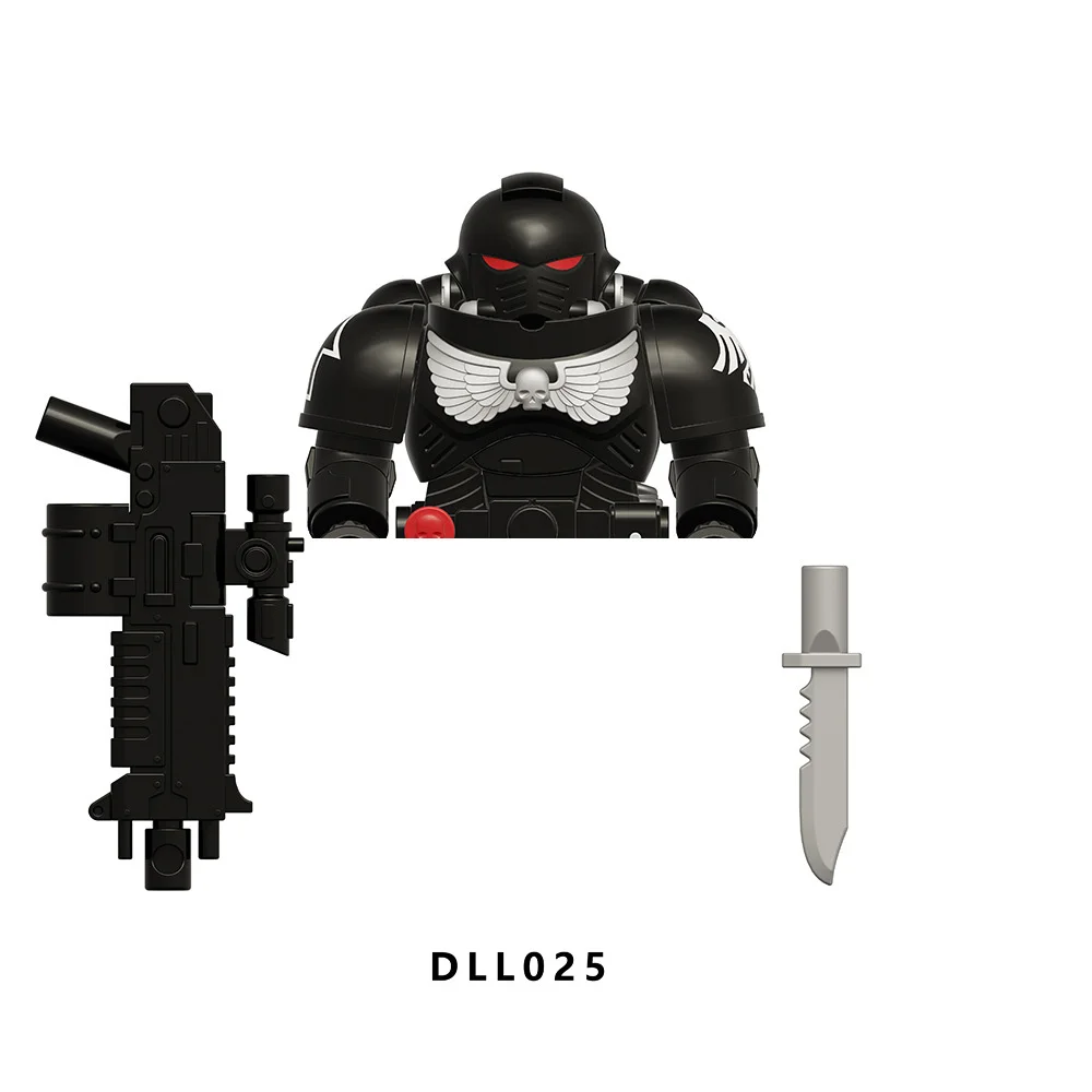 DLL022 DLL024 DLL027 미니 조립 액션 피규어 조립 장난감 어린이 퍼즐 블록 선물
