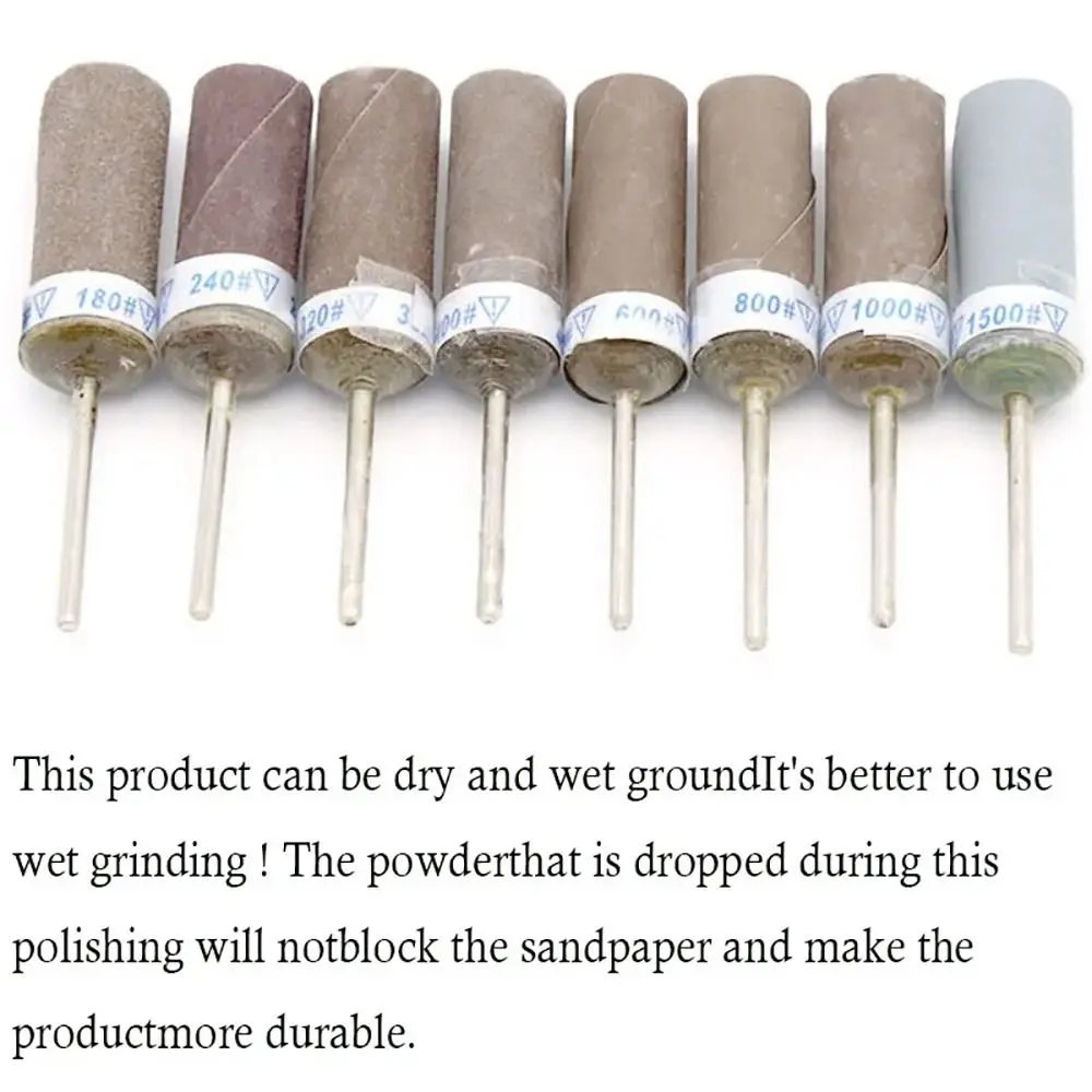 Sandpaper Stick Abrasive Tool 180-7000 Grits for Electric Grinder