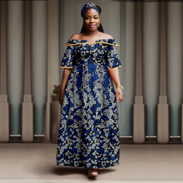 Amarachi One Shoulder Print Dress