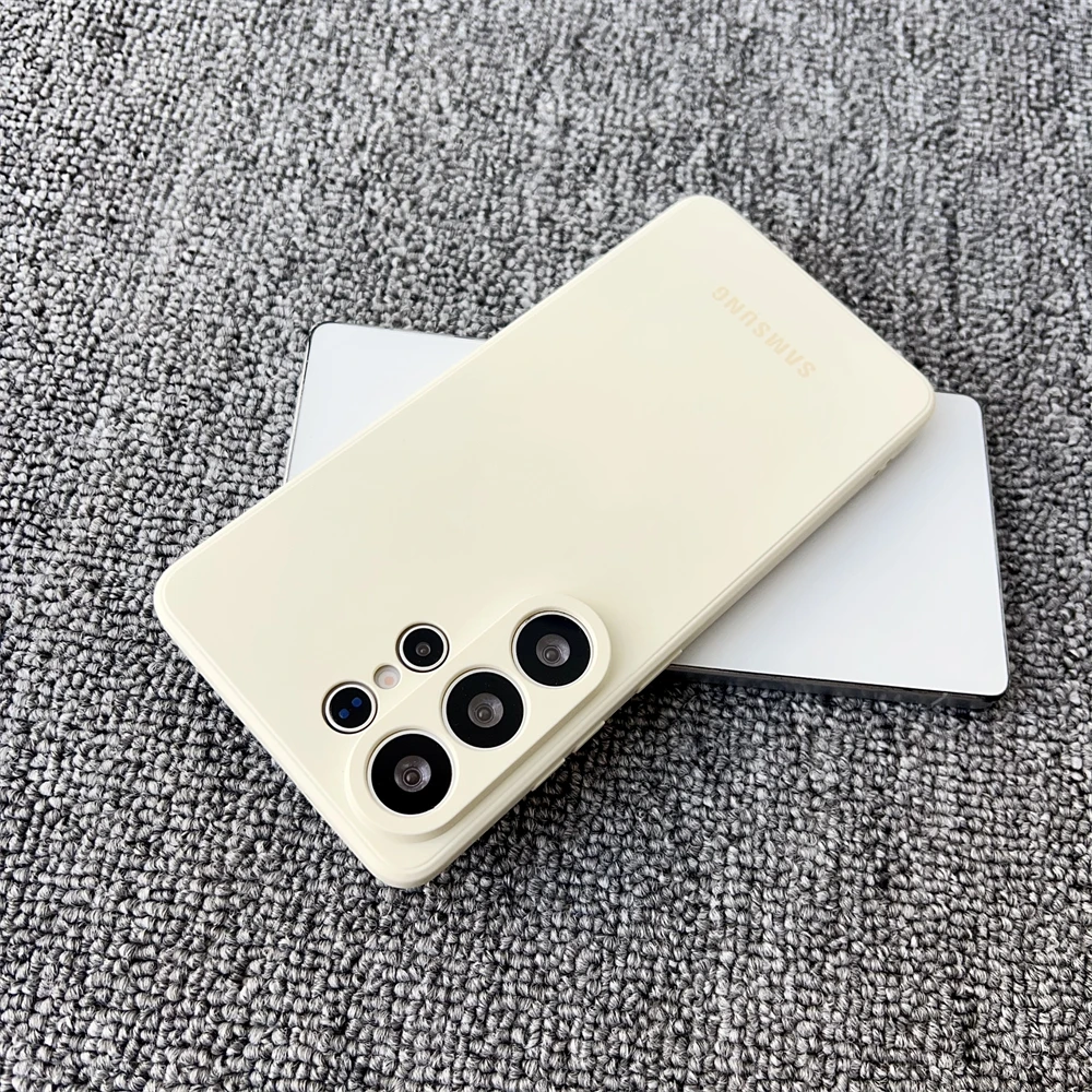 Ultra Matte Liquid Silicone Shockproof Soft Case - Premium Matte Cover