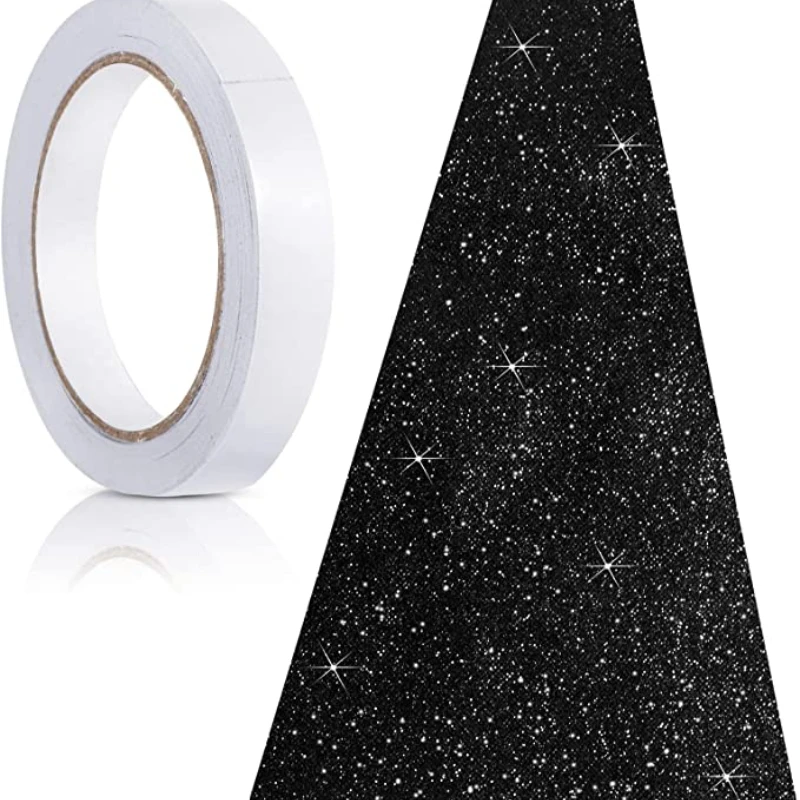 Personalized Shiny Black Party Carpet Suitable for Weddings Christmas Singles Parties Holidays and Outdoor Decoration