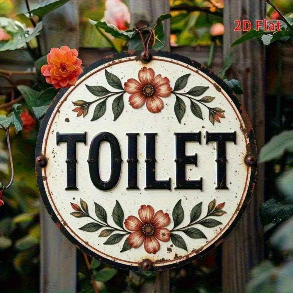 Vintage Toilet Sign 2