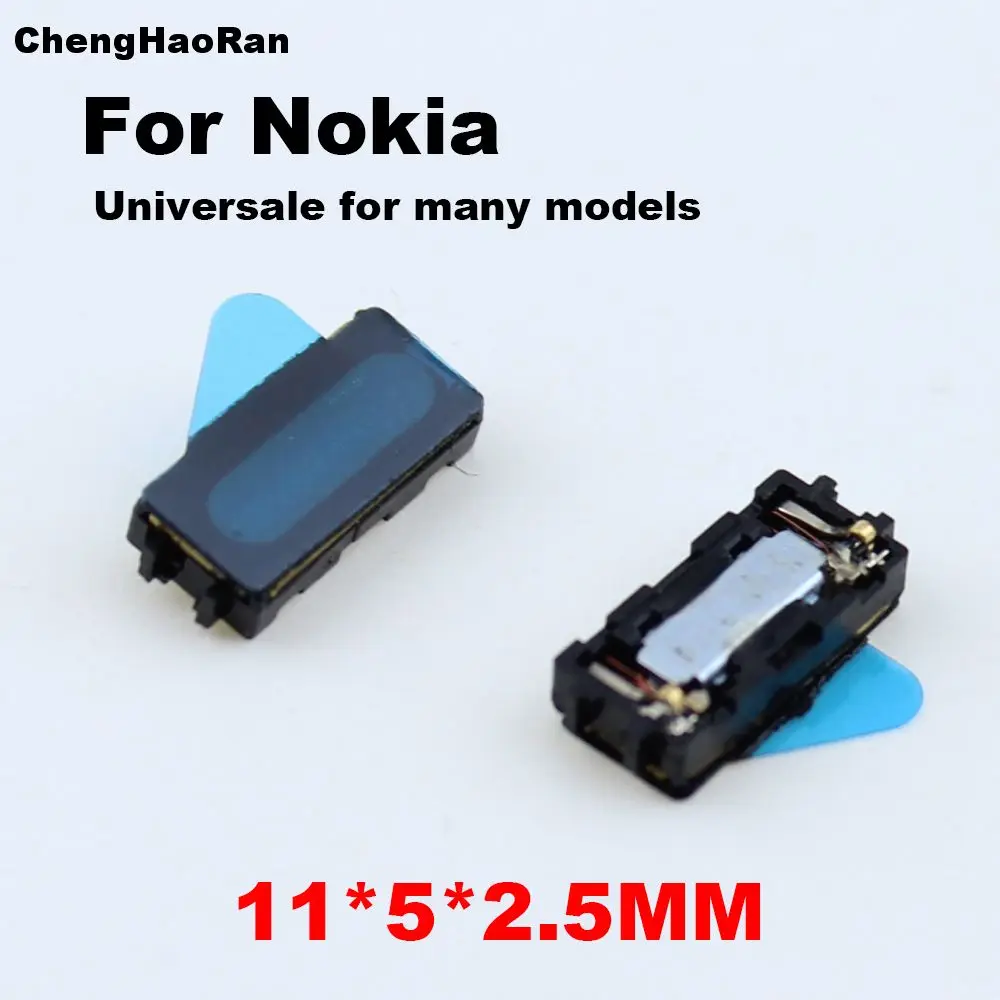 2 Pz/Lotto 11X5X2.5Mm Ear Auricolare Speaker Receiver Module Per Nokia 225 Dualsim Rm1011 Lumia 620 625 1520 925 1020 1320 11*5*2.5