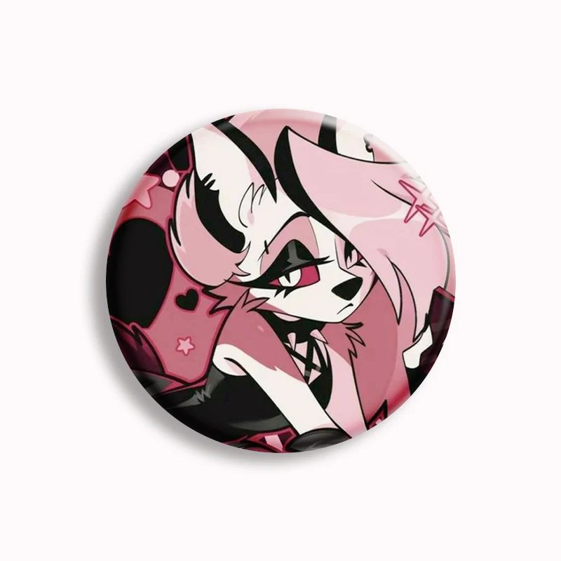 Helluvaboss Loona plush pin ぬいぐるみ+ピンバッジ Helluva Boss