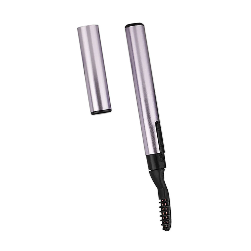

Eyelash Holder Long-lasting Curls Curler Aluminum Alloy for Women Purple Heated Electric