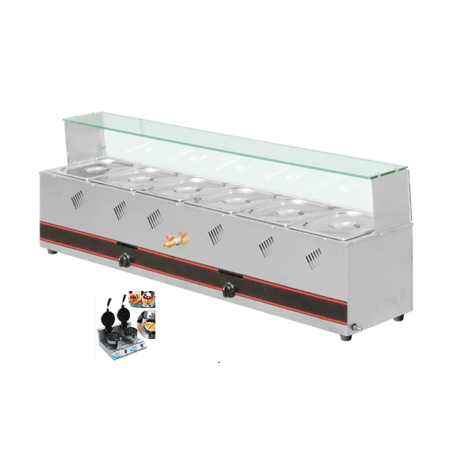 Restaurant Kitchen Equipment et Equipment Electric Bain Marie Food Warmer Display For Catering
