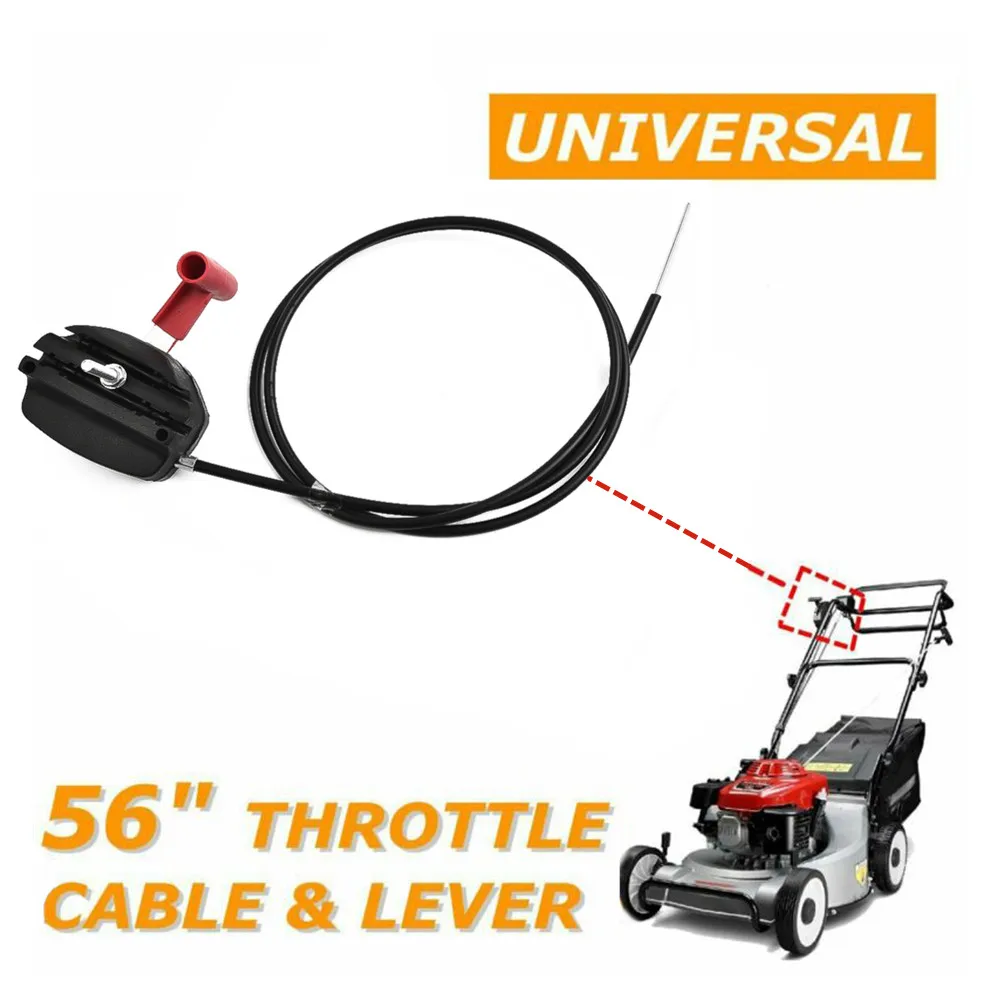 Throttle Cable Kit Lawnmower Lawnmower Throttle Control Lever 142cm
