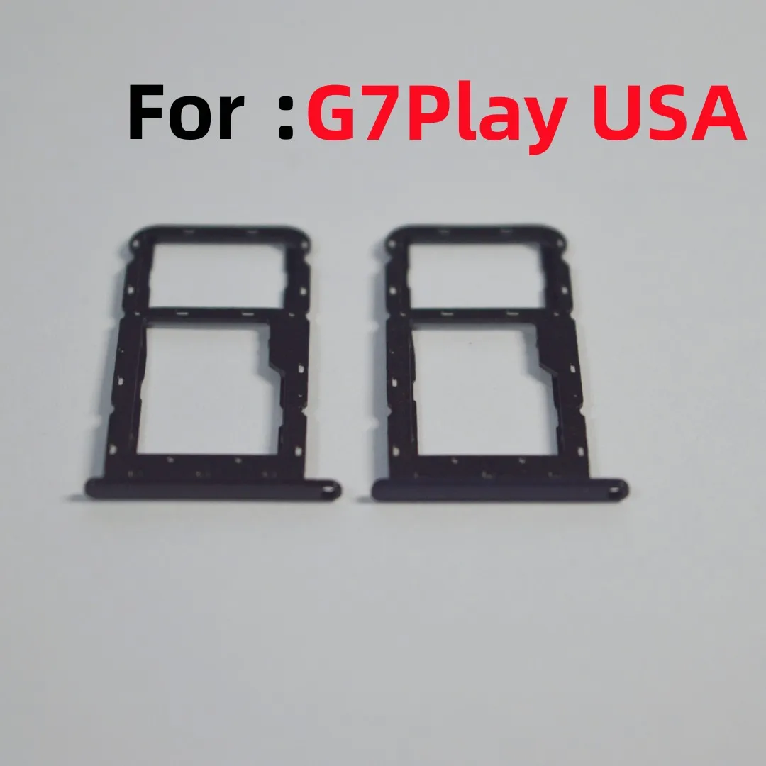 Motolola Moto G7 G7 +/Plus G7Play G7Power XT1955-2 XT1952-3 XT1962-5 트레이 슬롯 용 SIM 카드 어댑터 트레이 칩 슬롯 서랍 홀더