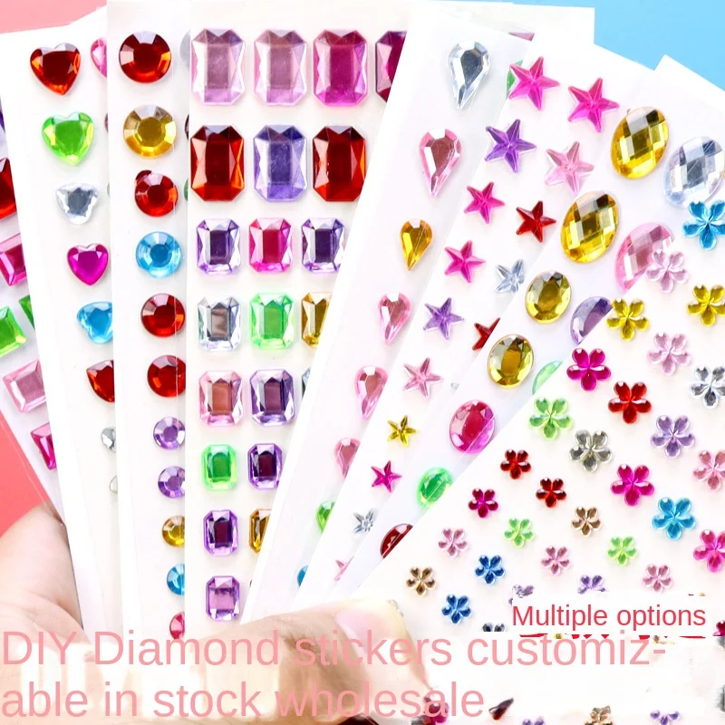 3500 Piedras Brillantes Autoadhesivas – Diamantes De Imitación De Colores Para Manualidades Y Decoración