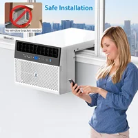 6000 BTU Window Air Conditioner With Washable Filter, Remote Control, Quiet Operation,Fan,Cools Up to 269 Square Feet, 115V/60Hz 2