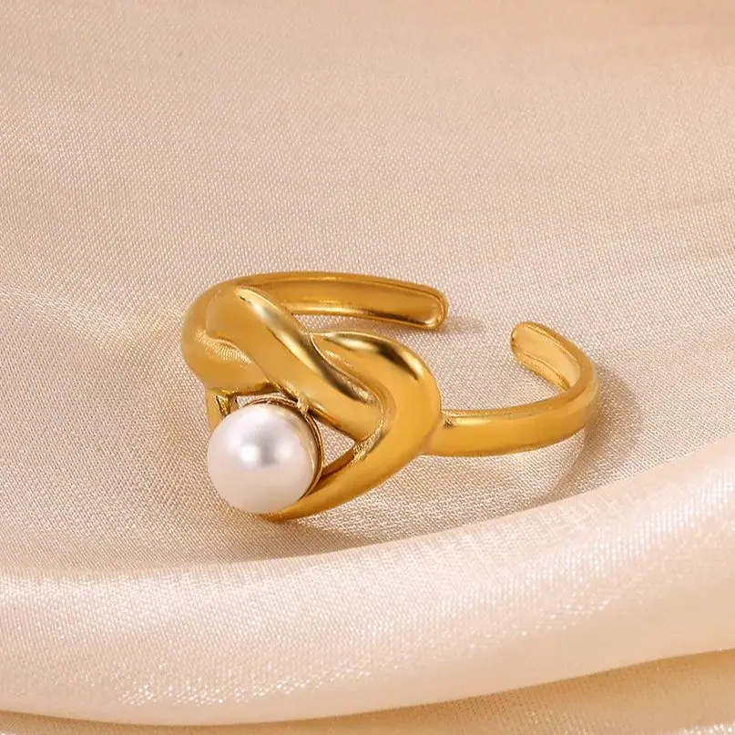 Stainless Steel Heart Ring For Women