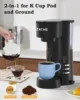 Professional Italian Pump Small Espresso Coffee Machine  – Compatible with Nespresso Original Capsules Dolce Gusto L'or 3