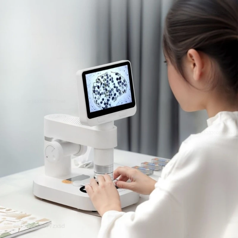 Youpin Intelligent Microscope With Screen Intelligent Wifi Science Experiment Portable Biology High-Definition Display Amplifier