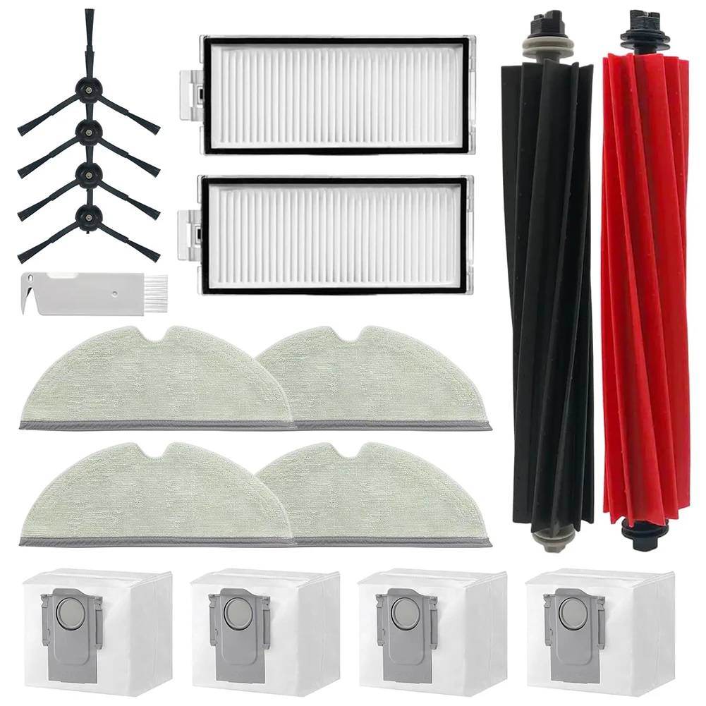 

Optimize the Maintenance and Cleaning Results of Your Q8 MAX MAX Plus Robot Vacuum Cleaner with this Replacement Parts Kit