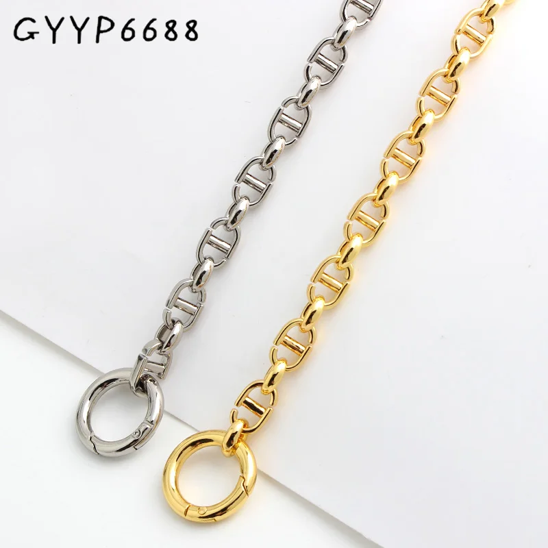 Bag Chain Accessories Bag With Circle Buckle Belt Hardware Handbag Belts Metal Alloy Wallet Chain Ladies Bags Wholesale Chains