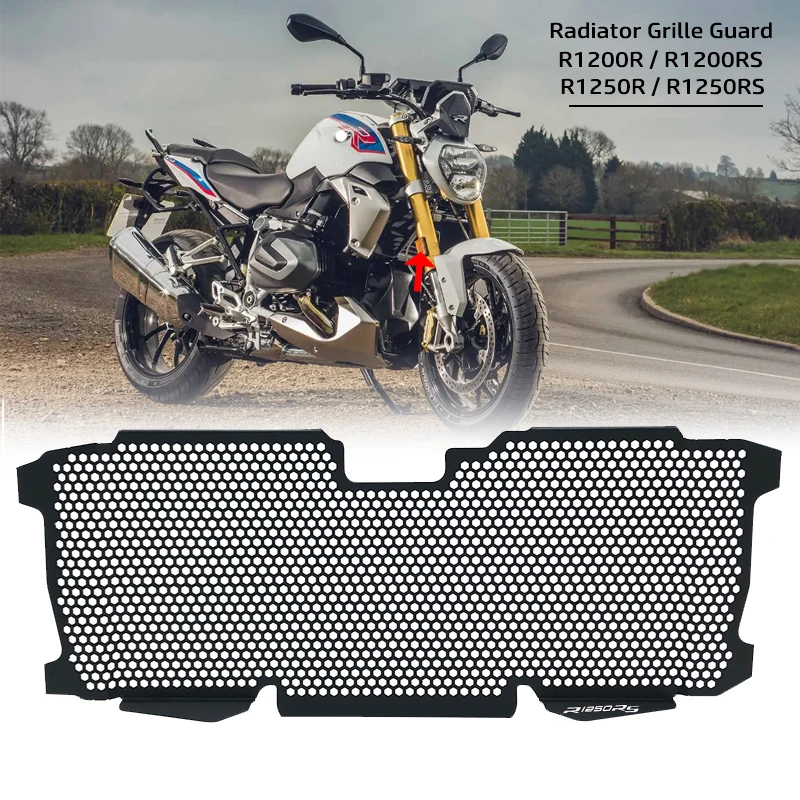 

Motorcycle Radiator Guard Grille Protector Radiator Shield For BMW R1200R R1200RS R1250R R1250RS R 1200 R R 1250 R RS 2015-2021
