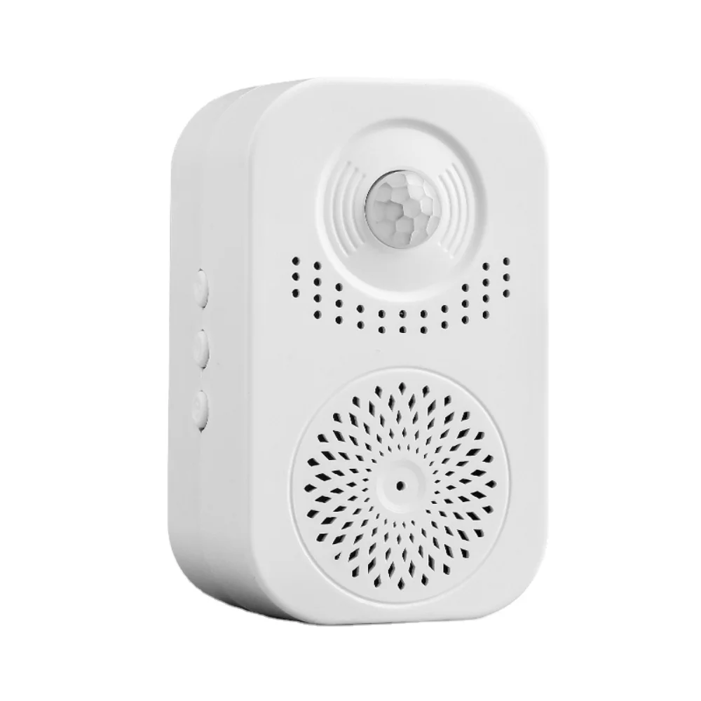 Smart Doorbell Infrared Sensing Induction Doorbell Voice Reminder Wireless Home Security Doorbell Home Welcome Reminder Alarm wireless doorbell home security bells outdoor waterproof w button