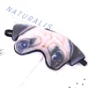 3D Dog Pattern Eye Mask Funny Shade Nap Cover Blindfold Sleeping Mask Eyepatch Sleep Goggles (Pug) 3