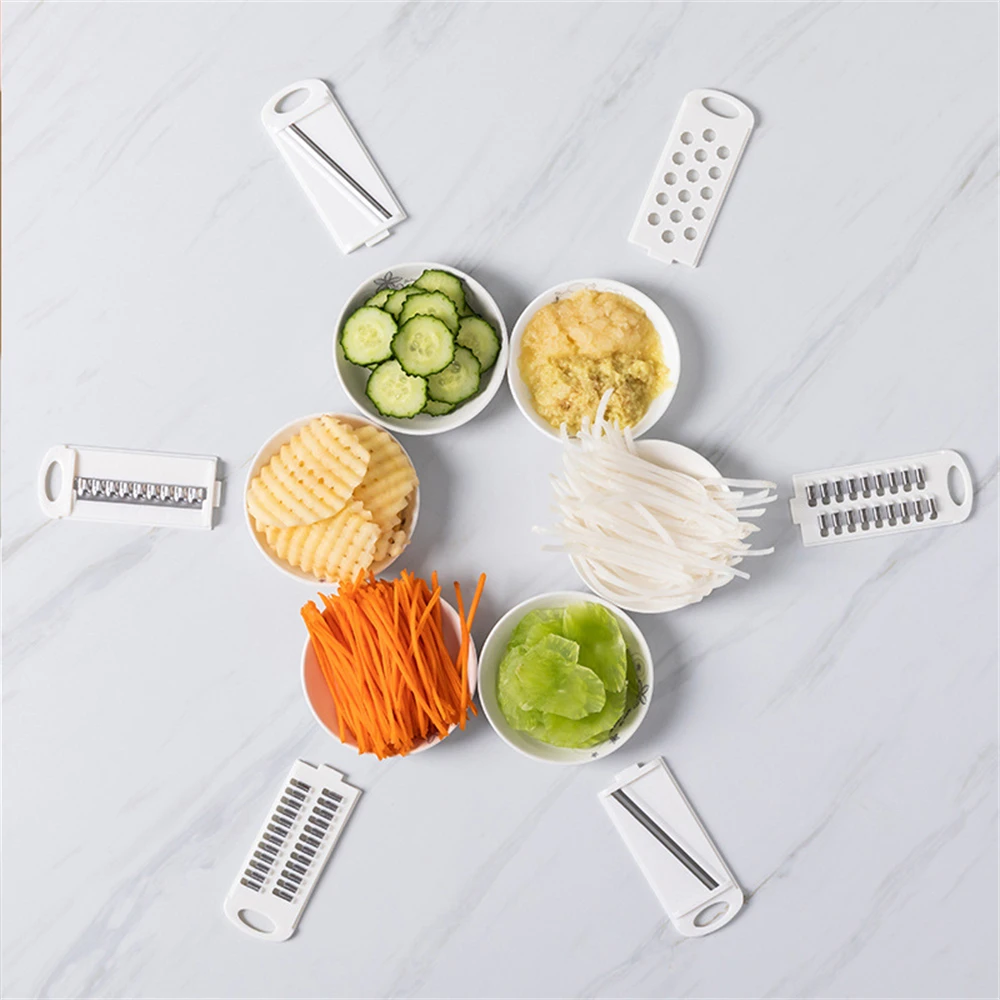 1 Kitchen Multifunctional Slicer Cutter Salad Utensil Vegetable Chopper,  Carrot Potato Manual Shredder Slicer,carrot Potato Manual Shredder Kitchen  Cooking Tools - Temu