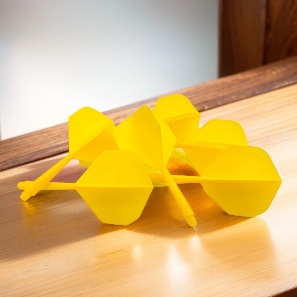 5pcs Integrated Dart Flights and Shafts Standard Shape 2BA Screw In-one Dart Flight Anti-Fall  Dart Accessories Kit