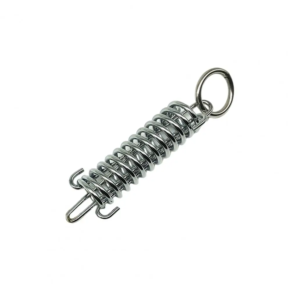Strong Wind Tent Accessory Dog Leash Spring Heavy Duty Steel Dog Leash Shock Absorbing Spring Buckle for Training for Outdoor