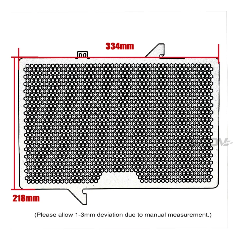 Motorcycle Radiator Grille Cover Guard Protection